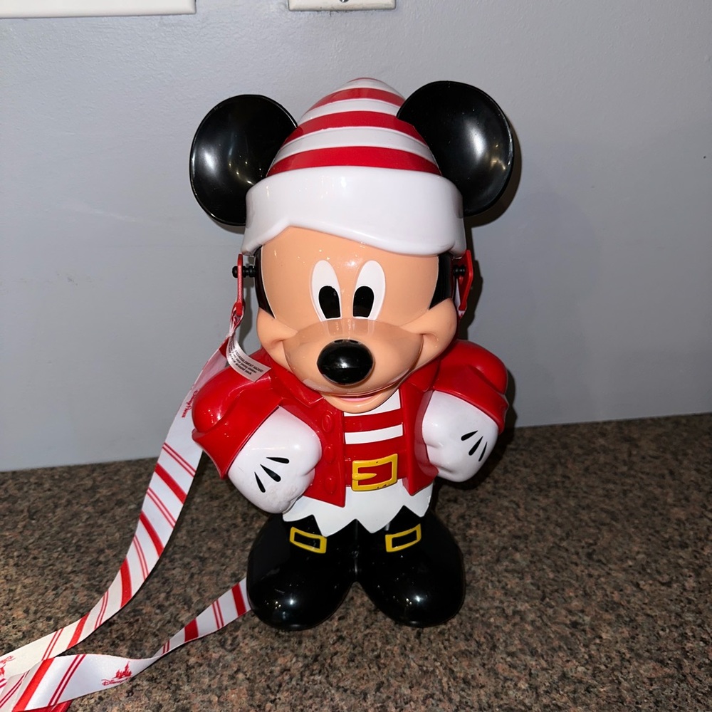 Christmas Mickey Parks Popcorn Holder